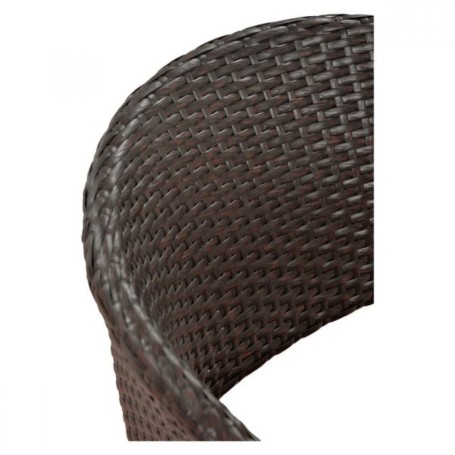 Плетеное кресло из искусственного ротанга Y90C-W51 Brown