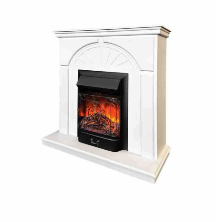 Электрокамин RealFlame Vesta WT-F511 с очагом Majestic Lux BL без пульта ДУ
