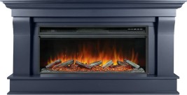 Каминокомплект Monaco 42 (Разборный) - Серый графит с очагом Vision 42 LOG LED