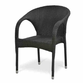 Плетеное кресло из искусственного ротанга Y290B-W52 Brown