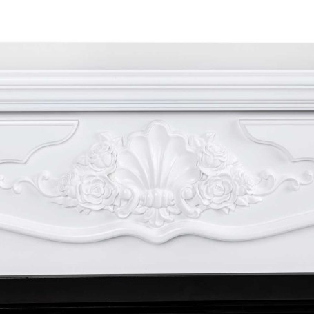 Электрокамин RealFlame Victoria 26 WT белый с очагом Epsilon 26 S IR