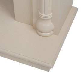 Электрокамин RealFlame Dacota WT белый дуб с очагом 3D Oregan