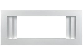 Каминокомплект Line 42 CRM (Разборный) - Cанд сноу с очагом Vision 42 LED