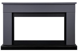Каминокомплект Bergen (Разборный) - Серый графит (Ширина 1370 мм) с очагом Vision 42 LED