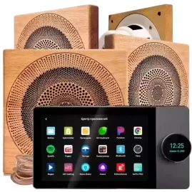 Комплект акустики SMART HOME MUSIC 2.0 - Wood S4 (четыре колонки, квадрат)