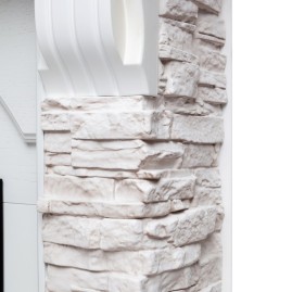 Электрокамин RealFlame Athena GR WT белый с очагом 3D Firestar 25,5