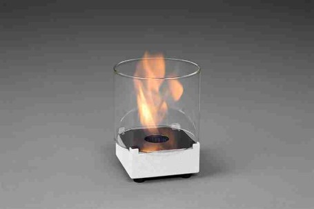 Биокамин NANO 1 PREMIUM WHITE (Silver Smith)