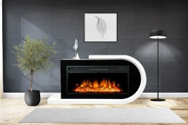 Royal Flame Портал Basel 60 L - Белый с черным
