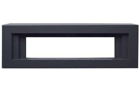 Каминокомплект Line 60 SFT (Разборный) - Серый графит с очагом Vision 60 LOG LED