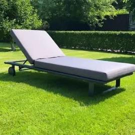 Шезлонг Gardenini Hacienda карбон антрацит