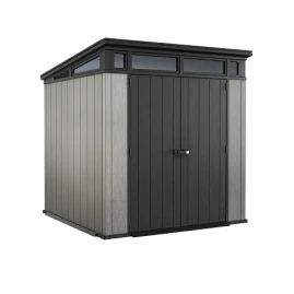 Пластиковый сарай Keter Artisan 7x7 серый