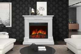 Каминокомплект Chelsea - Grey с очагом 5D V-ART 25