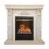 Электрокамин RealFlame Patricia WT белый дуб с золотой патиной c очагом 3D Olympic