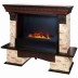 Электрокамин RealFlame Rockland AO античный дуб с очагом 3D Cassette 630 Black Panel