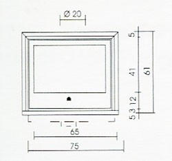 Каминная топка FIREBOX LUCE PLUS 54 V (EdilKamin)