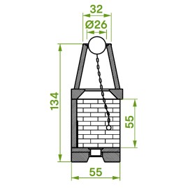 Каминная топка PATIO 76 R (Palazzetti)