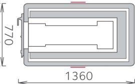 Дровяная печь Tulikivi Grinion TBH 18-35м3 с выносной топкой