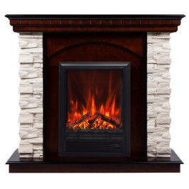 Электрокамин RealFlame Elford AO античный дуб с очагом Eugene