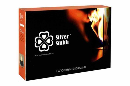 Биокамин STANDART PREMIUM WHITE (Silver Smith)