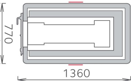 Дровяная печь Tulikivi Grinion TBH 25-45м3 с выносной топкой