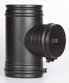 Заглушка тройника д.150 PM25 (Чер.)