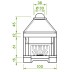 Каминная топка PATIO 86 R (Palazzetti)