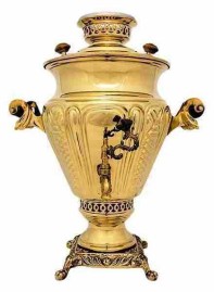 Самовар на дровах угольный C.2000_3