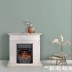 Электрокамин RealFlame Ottawa WT белое золото с очагом Majestic Lux Black