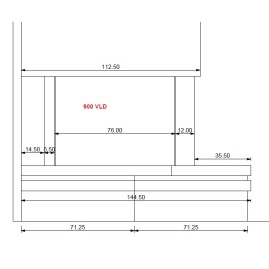 Облицовка ESTHER, под VLD 900 (Axis)
