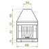 Каминная топка PATIO 78 G (Palazzetti)