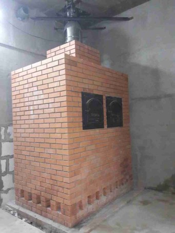 Печь для автономных коммерческих бань Тройка "Севастополь"-150