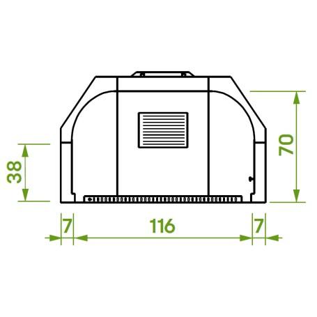 Каминная топка PATIO 116 R (Palazzetti)