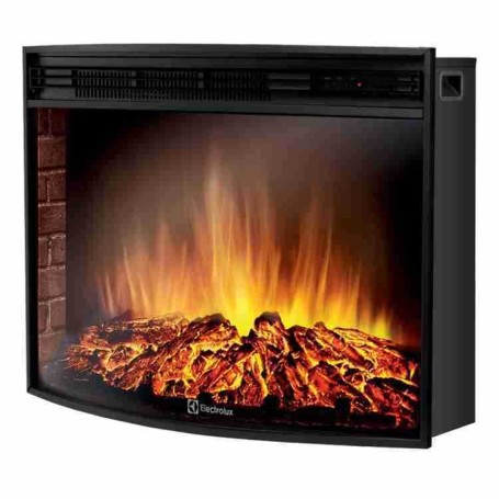 Электрокамин с очагом Electrolux Sphere Plus EFP/P - 2720RLS N (диагональ -27 дюймов) панорамный
