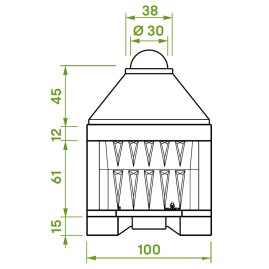 Каминная топка PATIO 86 G (Palazzetti)