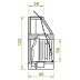 Каминная топка PATIO 86 G (Palazzetti)