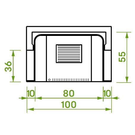 Каминная топка PATIO 86 G (Palazzetti)