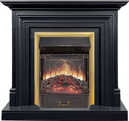 Каминокомплект Bradford - Серый графит с очагом Majestic FX M Brass