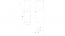 Нагреватель газовый PATIO MINI/G31/37MBAR/S - сталь, пульт