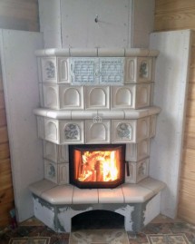 Каминная топка 600/45 K ECOPLUS, чёрная рамка (Hark)