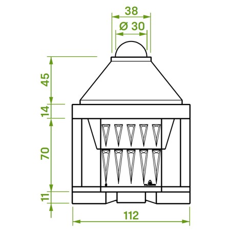 Каминная топка PATIO 96 G (Palazzetti)