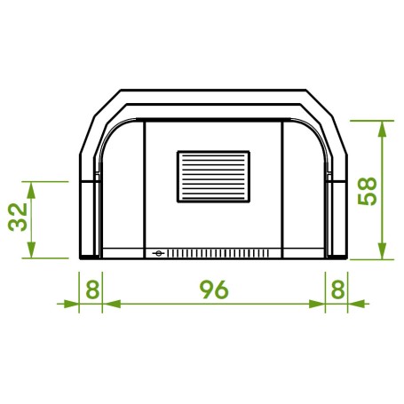 Каминная топка PATIO 96 G (Palazzetti)