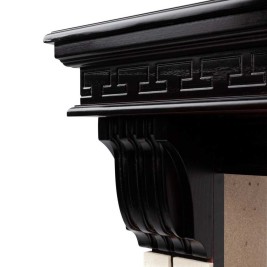 Портал каминный из МДФ RealFlame Stone AO античный дуб, подходит под очаги Sparta Led, Evrika Led, Firestar 25,5 3D и Firefield 25 S IR S IR