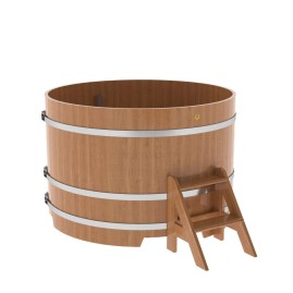 Купель круглая, дуб, диаметр 1.50
