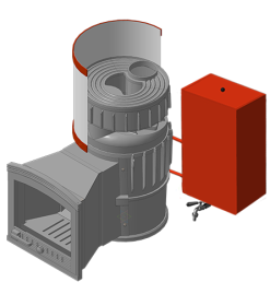 Банная печь KALEDO VISIO KV2230-80, 22 кВт