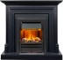 Каминокомплект Bradford - Серый графит с очагом Brookline Black