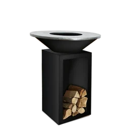 Угольный гриль Ofyr Classic Black 85 с поленницей
