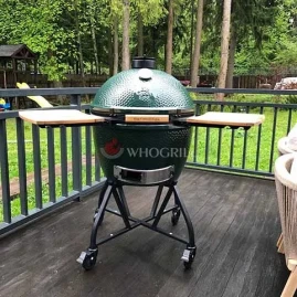 Керамический гриль Big Green Egg XL со столиками и ножками