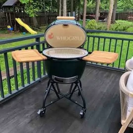 Керамический гриль Big Green Egg XL со столиками и ножками