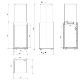 Нагреватель газовый PATIO MINI/M/G31/37MBAR/S - сталь