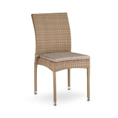 Комплект плетеной мебели T365/Y380B-W65 Light Brown (8+1)